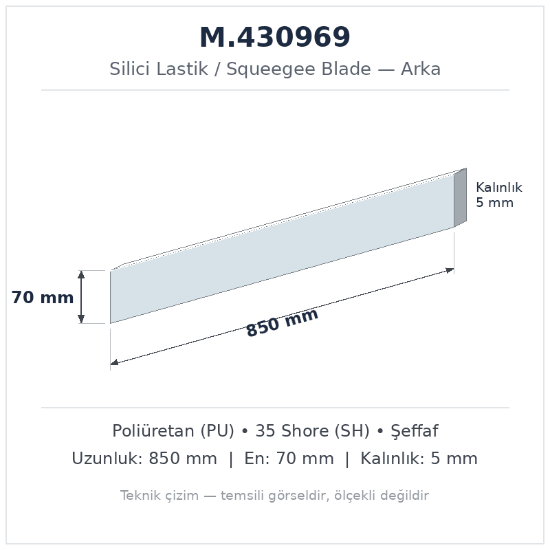 Silici Lastik M.430969