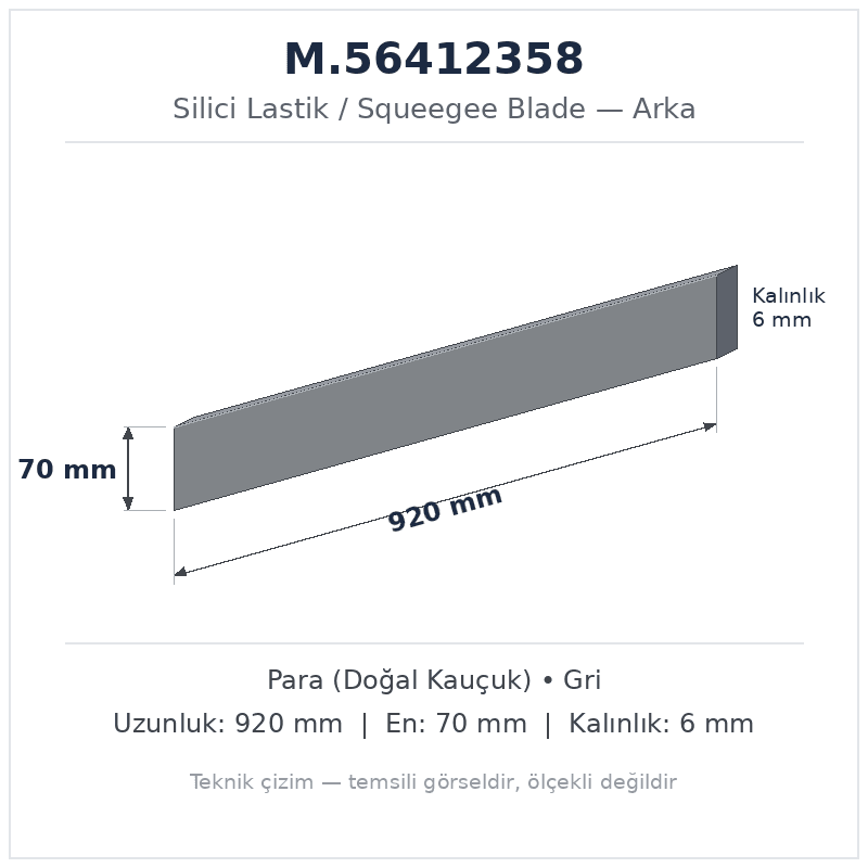 Silici Lastik M.56412358