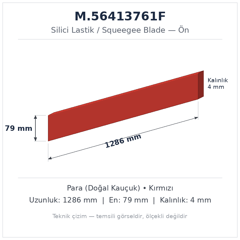 Silici Lastik M.56413761F