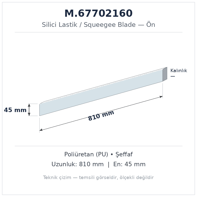 Silici Lastik M.67702160