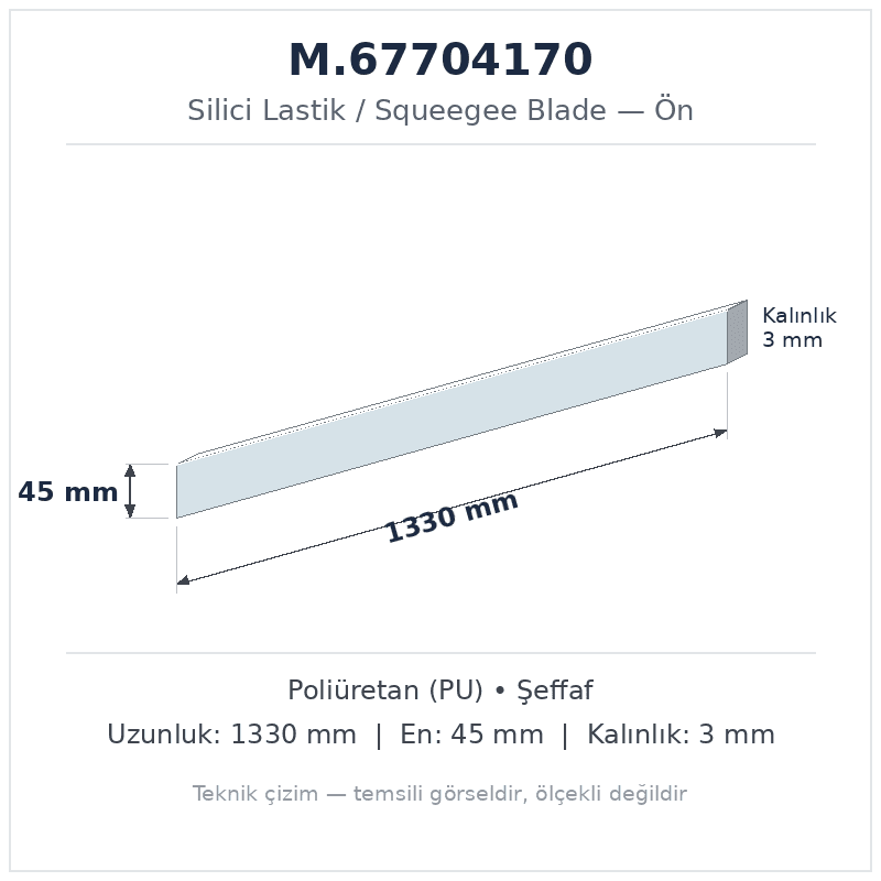 Silici Lastik M.67704170