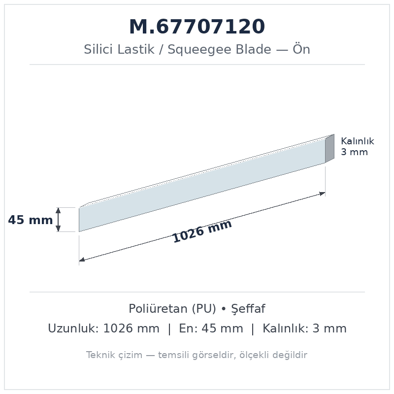 Silici Lastik M.67707120