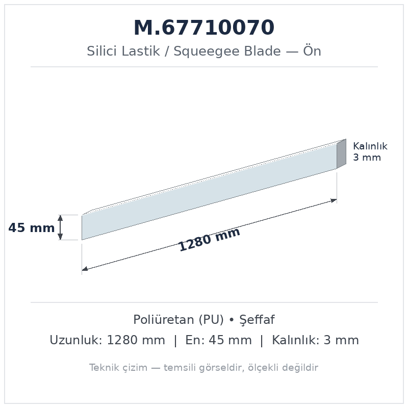 Silici Lastik M.67710070