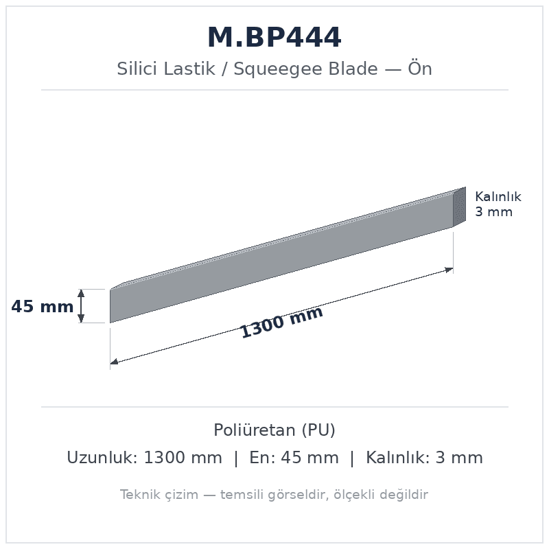 Silici Lastik M.BP444