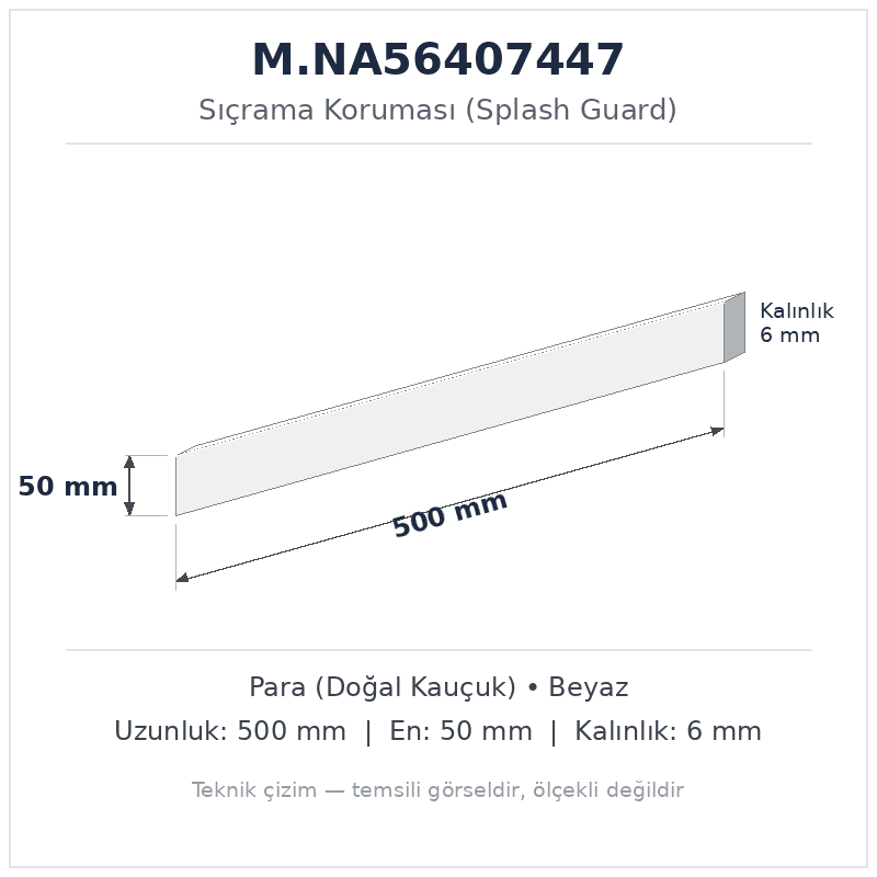 Sıçrama Koruması M.NA56407447